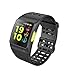 Leotec Smartwatch Unisex Adultos de Digital con Correa en Caucho LESW12K