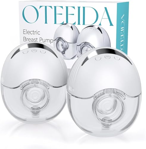 Hands Free Breast Pump Wearable MY-375 - Strong Suction, Low Noise, Wearable Breastfeeding Pump with...