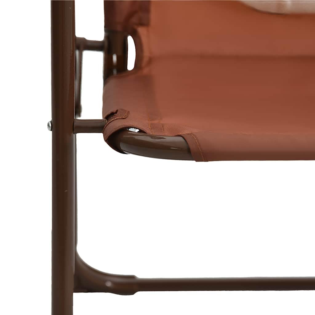 vidaXL Ensemble de Bistro avec Parasol pour Enfants 3 pcs Marron