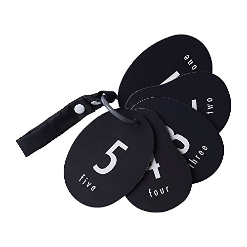 Wee Gallery Stroller Cards - I See Bugs To Count - Counting Numbers Travel Activity For Babies, Toddlers, With Snap On Strap For Walks, Car Seat, Bag, Stroller #TOP1