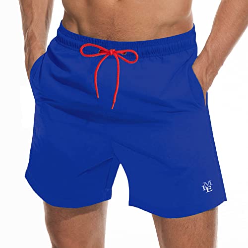 vxsvxm Fashion Short Mens Swim Trunks Boardshorts Quick Dry Swimwear with Mesh Lining/Pockets
