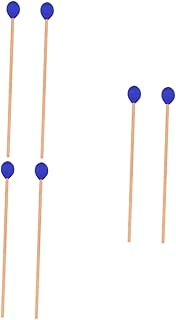 ibasenice 3 Pairs Performance Drumsticks Wood Drumsticks Symphony Drum Mallets Percussion Mallets Musical Instrument Accessories Wood Mallets Xylophone Mallets Marimba Child Maple Major
