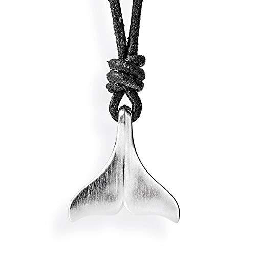 Preisvergleich Produktbild Heartbreaker Delfin Anhänger Unisex in Echtsilber / Kollektion Delfin / Großer Flossen Anhänger aus 925 Sterlingsilber / Maritimer Anhänger