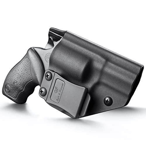 IWB Holster for Taurus 85 & S&W J-Frame Revolvers (637,642,638,43,442), Inside Waistband Appendix Carry, Adj.Retention & Cant, NOT for Taurus 856 & 605 Protector/Defender/Rail Models - Right Hand