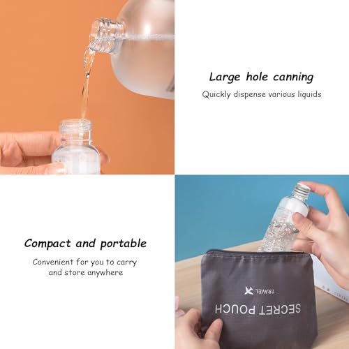 COACOM 12er-Pack Weinflaschen (60 Ml) Mit 1 Satz Flamingo-Aufkleber, Ingwerflaschen Mit Deckel, Plastikflaschen, Mini-Alkoholflaschen, Geeignet Für Saft, Milch, Smoothies und Andere Flüssigkeiten.