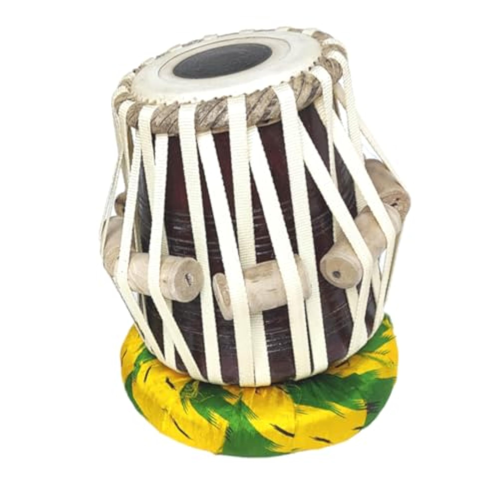 Metal Chrome Bayan Sheesham Dayan Tabla Set
