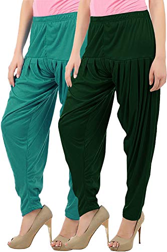 Image of Buy That Trendz Patiala Salwar for Women Relaxed Fit Viscose Patiyala Salwar Harem Bottom Pants