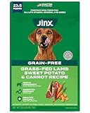 Jinx Premium Grain-Free Dry Dog Food, for All Lifestages - Grass-Fed Lamb, Sweet Potato & Carrot Dog Food with Superfoods for Immune Support & Probiotics for Digestive Support - No Fillers - 23.5lb