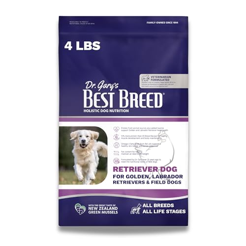 Best Breed Dr. Gary's Retriever Recipe, High Protein Dry Dog Food for Golden & Labrador Retrievers,...