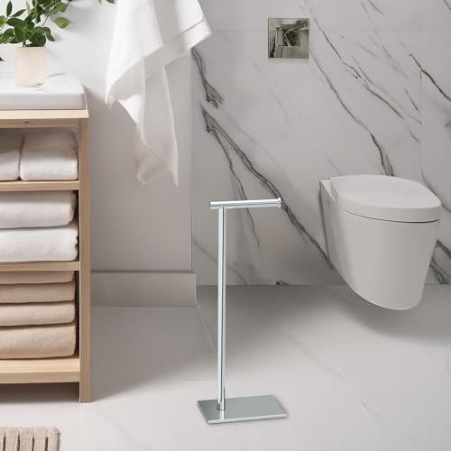 Gatco 1431C Modern Freestanding Square Base Tissue Holder Stand thumb #2