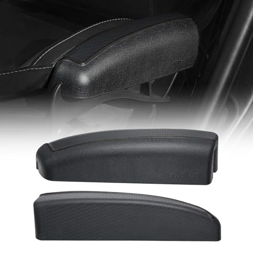 Ehaho Seat Side Pad Assembly Compatible with 2017-2025 Can-Am Maverick X3 MAX & Maverick R Shock-Absorbing Thigh Protection Soft Seat Side Cushion PU Foam UTV Accessories (1 Pair Black)