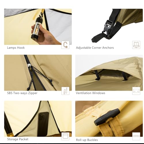 BISINNA 2-Person Lightweight Tent