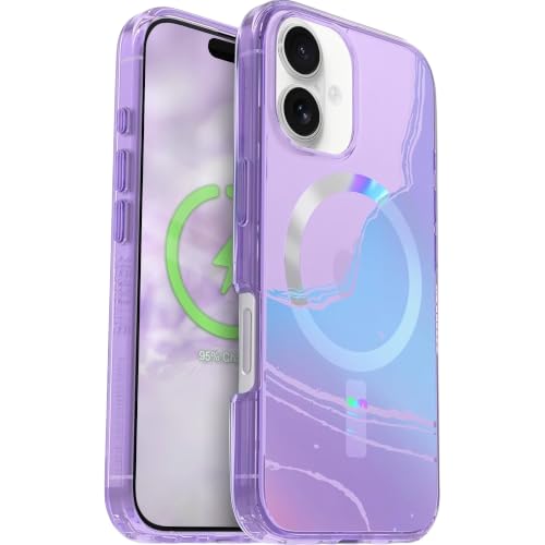Image of OtterBox iPhone 16 Plus - Symmetry Series MagSafe Case - Galactic Dreaming | 3X Military Drop Protection - Slim - Shockproof - Pocket-Friendly - Raised Edges - Anchor Points - Non-Retail Packaging