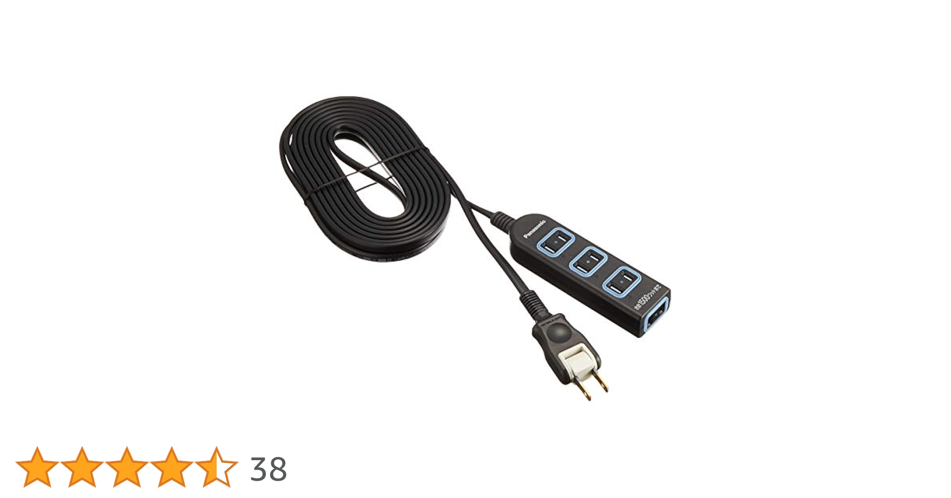 Amazon.co.jp: パナソニック WHA2554BKP ザ・タップX 4コ口 5m