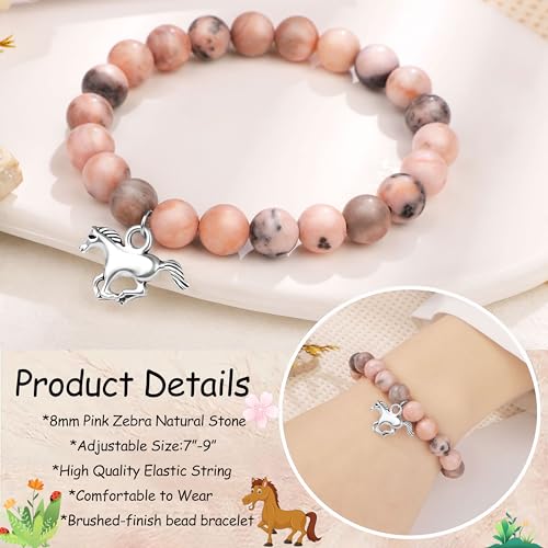 JMTMBR Horse Gifts for Women, Hobby Horse Stuff, Gifts for Horses Lovers Women, Horses Themed Gift Set for Birthday Christmas for Her Equestrian