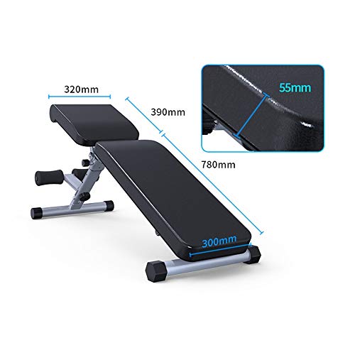 Banc de musculation Banc de musculation, chaise de fitness, planche abdominale, banc d'haltères multifonction, banc de presse pliable pour la maison, équipement de fitness, banc d'entraînement – Image 6