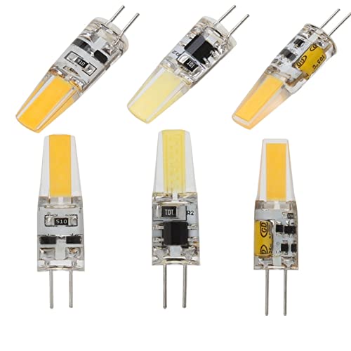 YSJX-ƒpd, 6pbNALED COBd G4 3W 12VAC/DC ~jVfACgƖv(Cool White,AC DC 12V)
