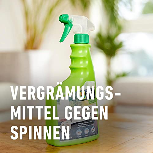 COMPO Spinnen-Raus, Vergrämungsmittel / Repellent zum Vertreiben von Spinnen, Spinnenspray, Natürlicher Wirkstoff, 750 ml