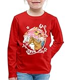 Beachten Sie bitte folgende Größenangaben zu Länge und Brustweite, flach liegend gemessen: 98-104 (2 Jahre) 40.5 x 29.5 cm, 110-116 (4 Jahre) 44.5 x 31.5 cm, 122-128 (6 Jahre) 49.5 x 34 cm, 134-140 (8 Jahre) 56.5 x 38 cm