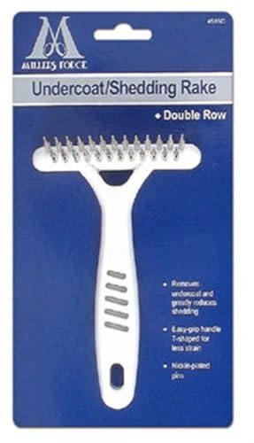 Millers Forge Undercoat/Shedding Rake Double Row