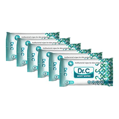 DR.C Adult Body Wipes 320x320 mm | Extra Soft Extra Large | Alcohol Free Bed Bath Wipes 60 Wipes (pack of 6) (B0BZWGVK8Q) Amazon Price History, Amazon Price Tracker