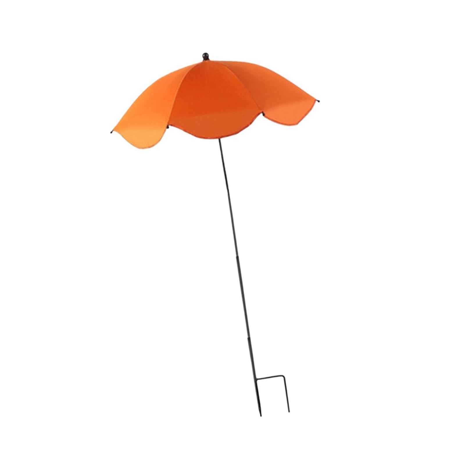 Cgrsdsd Orange Plant Shade Umbrella Plant Umbrella Protection Provide Shade To Defend Plants From Blazing Sun Convenient Weatherproof Sunshade Cloth For Garden Beds(Orange)