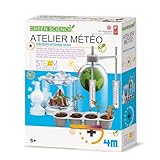 4M Green Science Atelier Météo Enfant – Coffret d’expériences météorologiques – Jeu Scient...