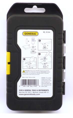 Kit d'outils multi-œillets General Tools 81264 pour fixer solidement sans déchirer - 3