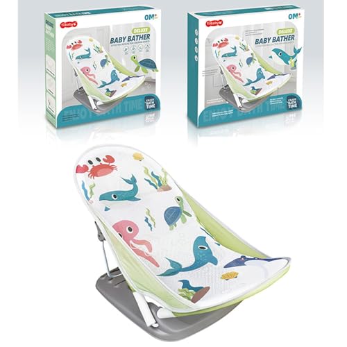 Baignoire pliable pour tout-petit compacte pour petits espaces de bain
