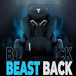 Gaming Chair PRO, Ergonomic Gaming Chairs for Adults Heavy People, Massage Reclining Office Desk Computer Chair with Footrest and Lumbar Support, Big Tall Mesh Gamer Chair with Cushion (Black) - Image 5