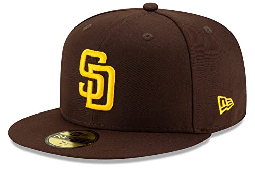 New Era MLB 9FIFTY Adjustable Snapback Hat Cap One Size Fits All (San Diego Padres Brown)
