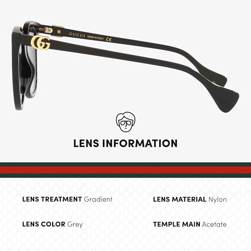 Gucci GG1071S Designer Fashion Sunglasses - Elegant, Sophisticated & Stylish Cat Eye Shape Eyewear with Luxury eSHADES Kit4