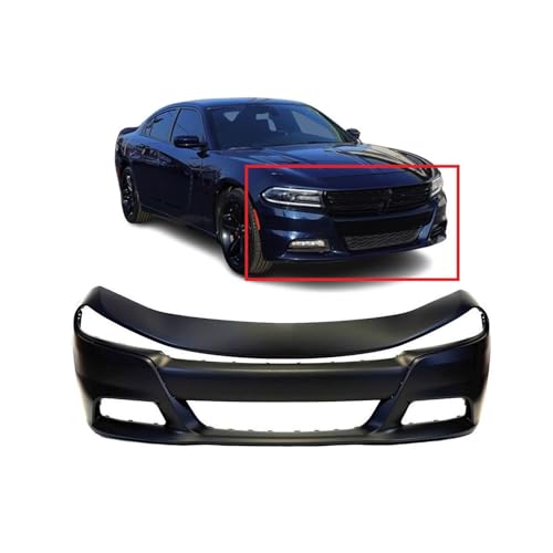 Image of FitParts Compatible with Dodge Charger 2015-2020 Front Bumper Cover