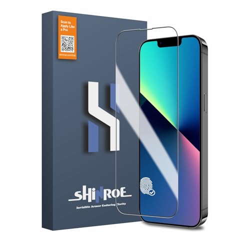 Image of Tempered Glass for iPhone 13 | 13 Pro | 14 | 16e | 17e (6.1 Inch) Military Grade 9H Screen Guard, Anti-Scratch, Shatterproof, Edge-to-Edge Full Coverage (2026 Edition)
