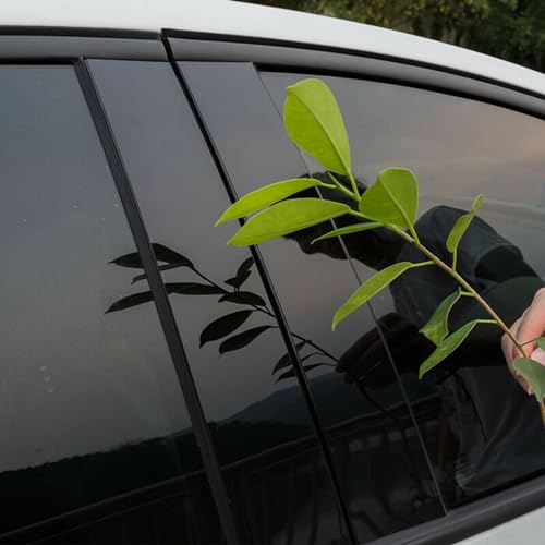 Postes de pilar de ventana efecto espejo para reparar arañazos en Nissan Qashqai 2018 3