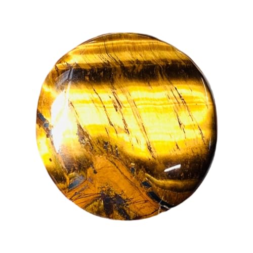 Œil de tigre cabochon 30mm pour sublimer vos bagues et colliers faits main