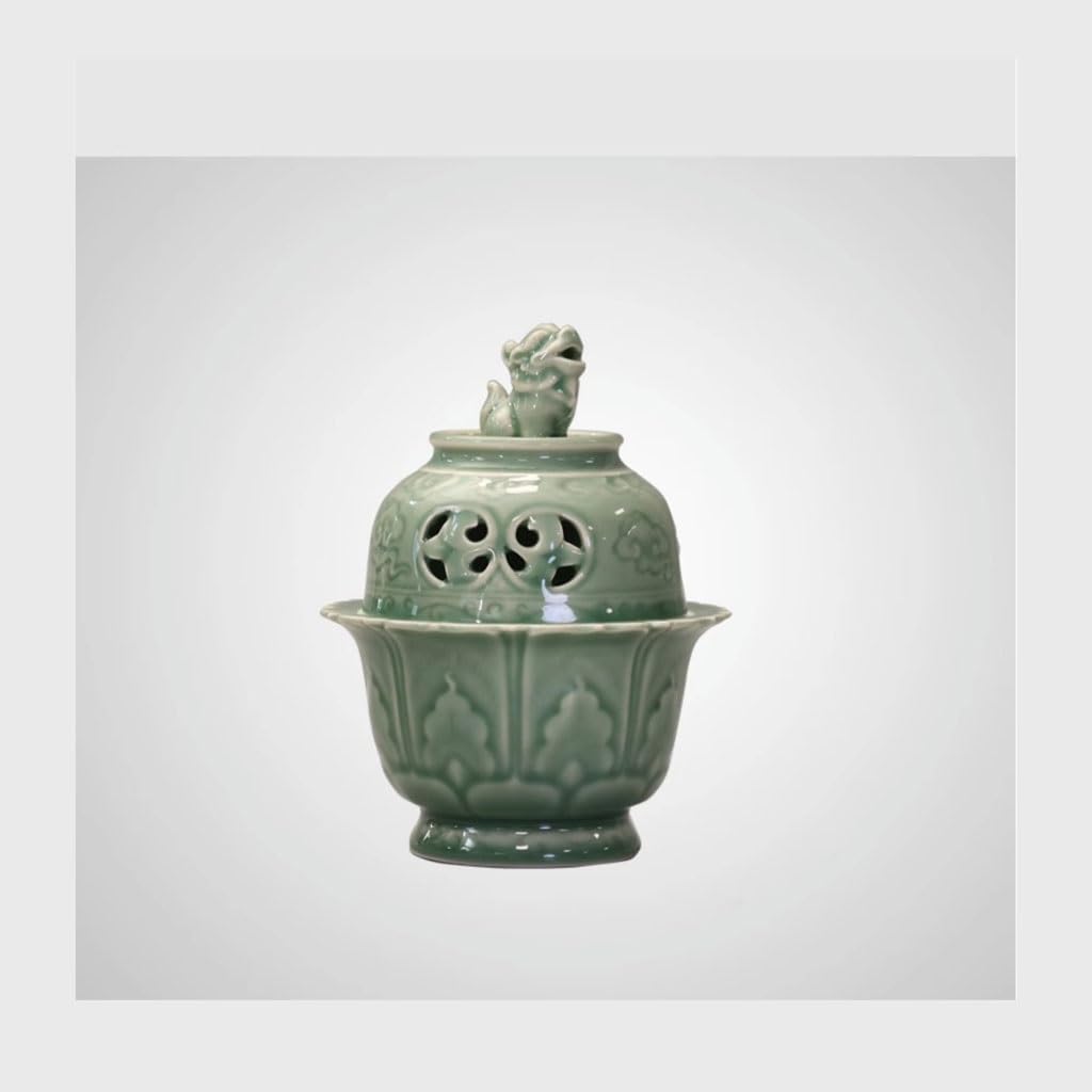 Incense Holder Base Celadon Creative Incense Burner Home Indoor Ornaments Festival Gifts
