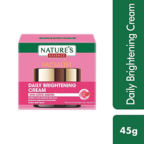 NATURES ESSENCE Face Cream For Daily Use|Skin Brightening Face Cream For Women||Brightening Cream With 2% Alpha Arbutin|45Gm