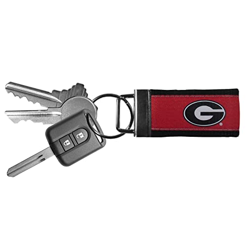 Siskiyou CEKC5 Sports Ncaa Georgia Bulldogs Woven Key Chain thumb #3
