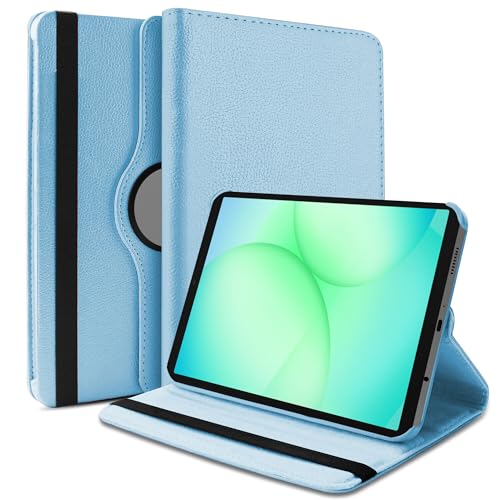 Image of TGK 360 Rotatable Smart Flip Cover for Samsung Galaxy Tab A11 8.7 Inch Case 2025 / Galaxy Tab A9 8.7 Inch 2023 (Sky Blue)