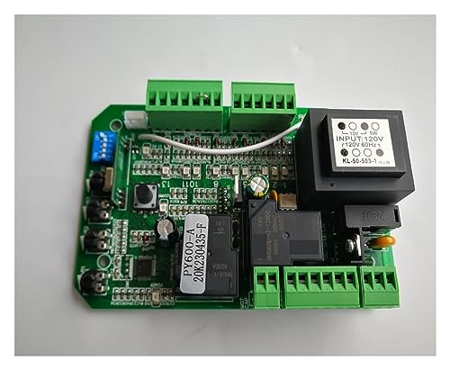 Motor Puerta Corredera, Placa de tarjeta electrónica de placa de circuito de controlador PCB de unidad de Control de Motor de abridor de puerta corrediza de uso amplio(110V only board)
