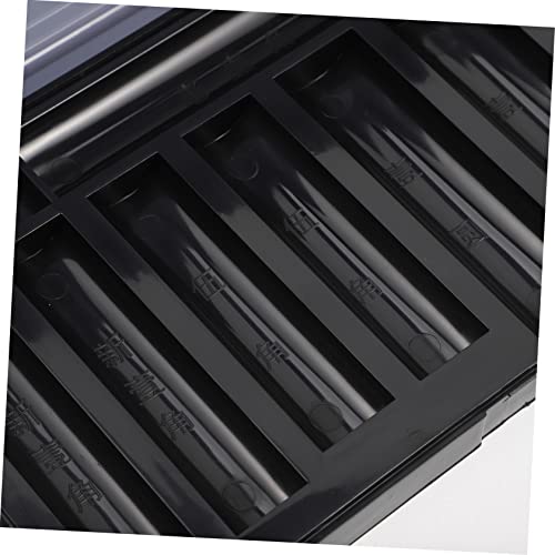 Caja organizadora multi-cuadrícula para monedas de plástico miniatura 3