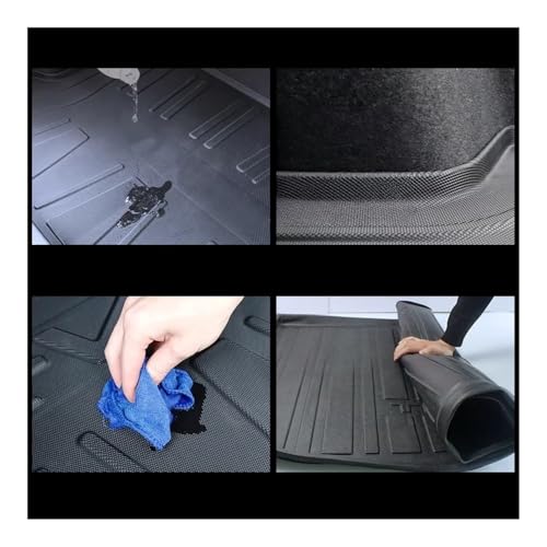 Tapis de coffre antidérapant Chevy Blazer imperméable toutes saisons TPE - 3