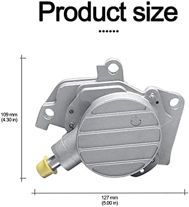 Miniatura 3 de Bomba de vacío de freno 038145101B OE repuesto para Volkswagen VW 1.9L TDI ALH SOHC 1999-2004 Motor diesel de 4 cilindros turboalimentado Beetle