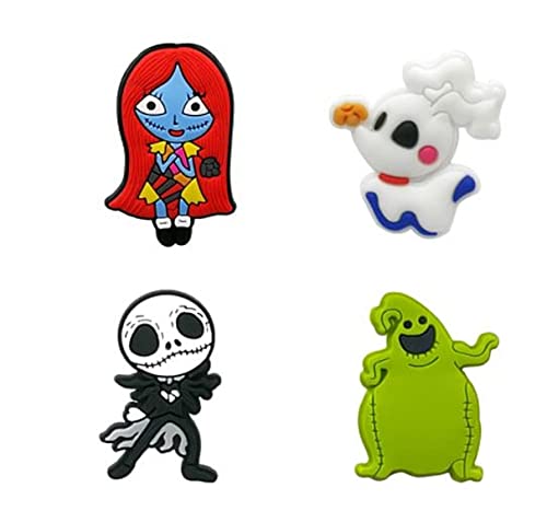 Nightmare Christmas Characters Themed Set Of 4 Fridge Pvc Magnets #TOP10