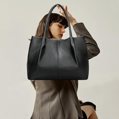 KKXIU Vegan Leather Tote Bag