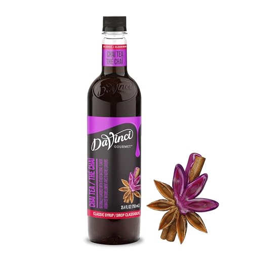 Image of DaVinci Gourmet Classic Chai Tea Concentrate, 750 mL Plastic Bottle