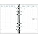 Exacompta - 18272E - Recharge perforée - Exatime 17 - 10,5 cm x 17,2 cm - La semaine sur 2 Pages avec une grille verticale - Septembre 2021 à Décembre 2022 - Papier blanc