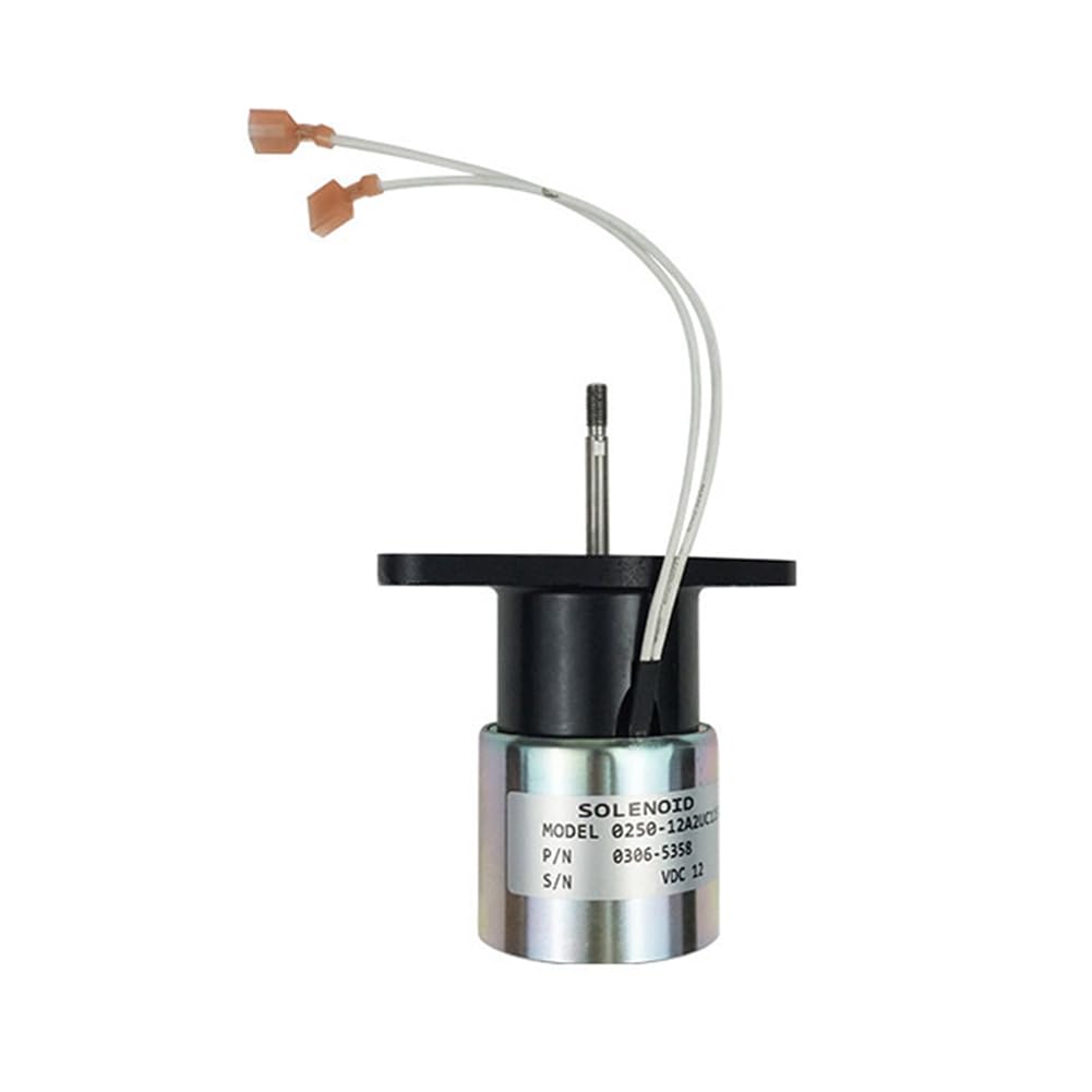 Części zaworów magnetycznych silnika metalowy zawór elektromagnetyczny 0306-5358 do generatora X3.3 C33D5 C38D5 części silnika