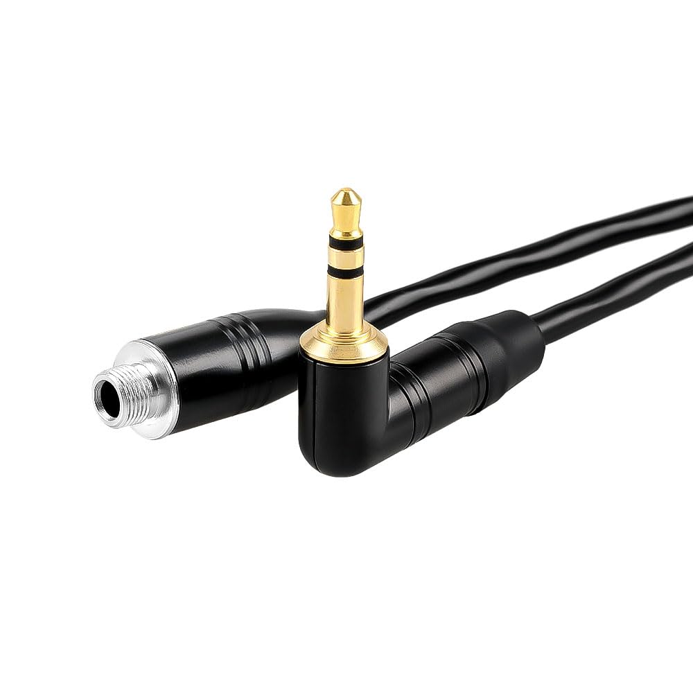 Alvin's Cables Tentacle Sync 3,5 mm TRS mikrofon Y-Cable do generatora rozrządu macki, rejestrator audio ścieżki E, do wejścia audio kamera, mikrofony zewnętrzne, 30 cm |12 cali